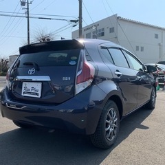 総額54.8万円 トヨタ アクア S 車検8年9月 8万キロ台 キーレス ステアリングスイッチ ナビ ワンセグ Bluetoothオーディオ バックカメラ ETCの画像