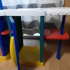おままごとキッチン、食べ物セットの画像