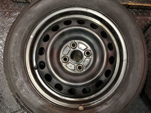 【TOYO NANOENERGY3+ 175/65R15】夏タイヤ【スチールホイール 15インチ 5J4HPCD100】ハブ径54mm
