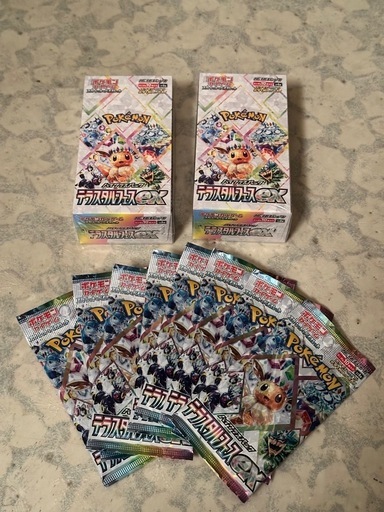 オマケ付き!!【新品・未開封品】ポケモンカード テラスタルフェスex 2BOX シュリンク付き＋バラ8パック未開封品