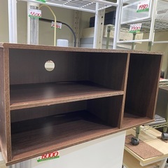 テレビ台 カラーボックス 収納棚 ブラウン 中古 家具 買取の画像