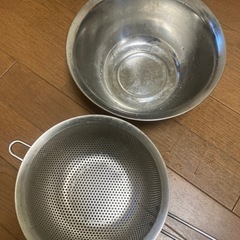 ボウル、水切り、ザルなどの画像