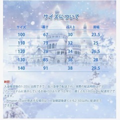 アナ雪風ドレスの画像