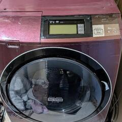 日立ドラム式洗濯機再出品　記載しているサイズと重さと文面の確認お...