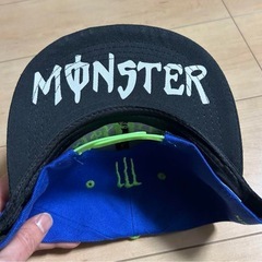 モンスター　Monster キャップ　ブルーの画像