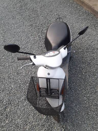 スズキ レッツ4実働 4スト 書類有り 即ナンバー登録可能 通勤・通学・お買い物に