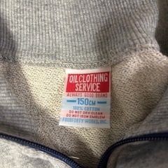 【最終価格】パーカー OIL CLOTHING SERVICE 　150cmの画像