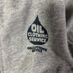 【最終価格】パーカー OIL CLOTHING SERVICE 　150cmの画像
