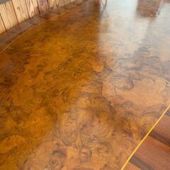 イタリア製　 美品ダイニングテーブル ２００cm幅 ６人用 象嵌 食卓 ダイニングテーブルの画像