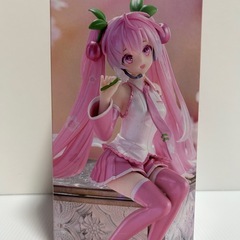フィギュア　桜ミク 「キャラクター・ボーカル・シリーズ01 初音ミク」 ぬーどるストッパーフィギュア-桜ミク2024 パールカラーver.-の画像