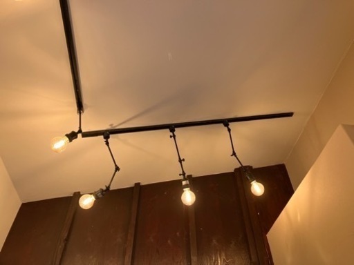 LEDライト９個　ライティングレール　角度調整可　
