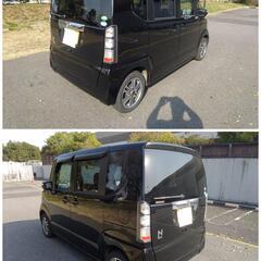 【GW期間限定 価格】平成 26 年式 ／ ホンダ／ NーBOX／ G Lパッケージ／ 禁煙車／ 純正ナビ／ バックカメラ／ 両側パワースライドドア／ スマートキー／ ETC／ ワコーズ エンジンオイルなど 交換 整備 ／ 車内清掃 済み／ 車検 09/04の画像