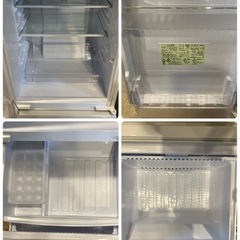 シャープ 2019年製 冷蔵庫 SJ-D14F-W 137L