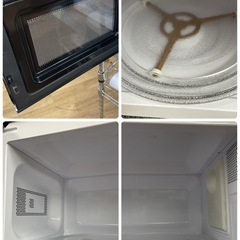 R233 ☀️ アイリスオーヤマ 電子レンジ 700Ｗ (西日本専用：60Hz) 21年製 PMB-T176-6-B ⭐ 動作確認済 ⭐ クリーニング済の画像