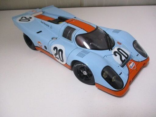 GΣ144 ミニカー オートアート 1/18 ポルシェ 917K #20 スティーブ マックウィーン 栄光のル・マン AUTOart PORSCHE Steve McQueen