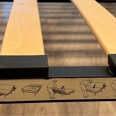 【本日3/29午前中限定　近江町市場近く】ikea ベッドフレームの画像