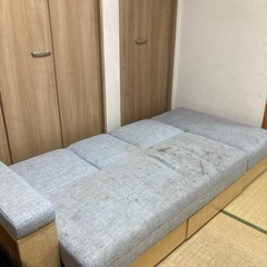 ソファーベッド3人掛けの画像