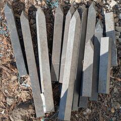 【急募】ハイプラ製の角杭12本セット