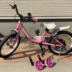【購入者決定 】女児用自転車の画像
