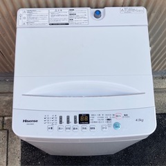 ✨洗濯槽分解クリーニング✨Hisense 4.5kg洗濯機 HW-E4503