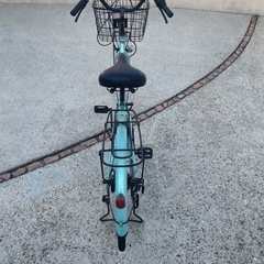 ママチャリ    水色の画像