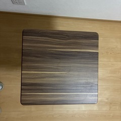 折りたたみテーブル　ブラウン　パソコンデスク　　の画像