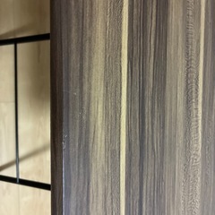 折りたたみテーブル　ブラウン　パソコンデスク　　の画像