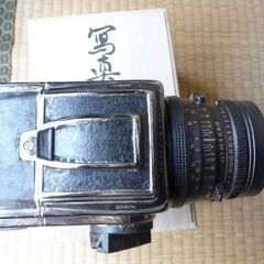 カメラ模型　陶器製品　木箱付きの画像