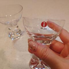 iittala（イッタラ）の冷酒おちょこ２個の画像