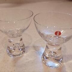 iittala（イッタラ）の冷酒おちょこ２個の画像