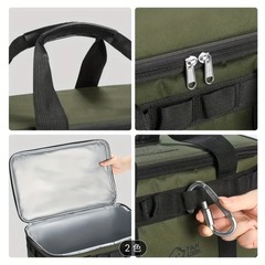 値下げしました！保冷バッグ キャンプ 釣り 多機能 新品未使用の画像