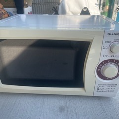 SHARP電子レンジの画像