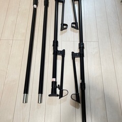 3月中　おまとめ優先　アイリスオーヤマ突っ張り室内干し　ブラックの画像