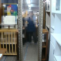 M02T アンティーク調 大型 ミラー 外寸W60×H180cm...