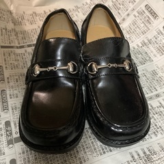 (値下げ中)黒ローファー　19.0cm