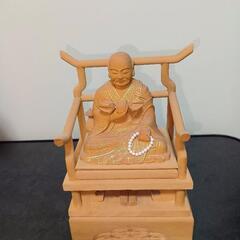 木彫り仏像まとめ売りの画像