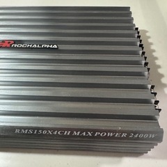 美品やけど訳あり カーパワーアンプ ROCKALPHA の画像