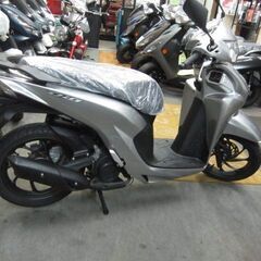 HONDA希少ＤＩＯ１１０走行少ない入荷致しました！リフレッシュメンテナンス済みです。ディセントシルバーシルバーメタリック！の画像