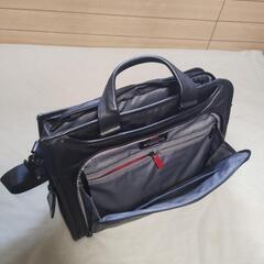 【中古】TUMI トゥミ 本革 黒 ブリーフケースの画像