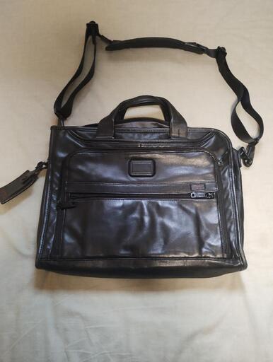 【中古】TUMI トゥミ 本革 黒 ブリーフケース