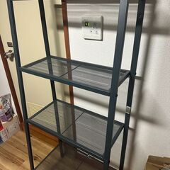 引き取り限定！イケア　スチールラック４段の画像