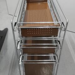 【あげます】スライドラック　キッチン　洗面所