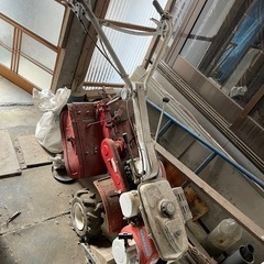 クボタ　管理機　家庭菜園　の画像