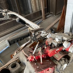 クボタ　管理機　家庭菜園　の画像