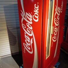 コカコーラ　レトロ　冷蔵庫の画像