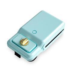 SOLEMOOD ホットサンドメーカー 電気 ワッフルメーカー ブルーの画像