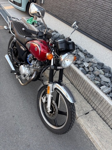 小型SR  YB125SP  カスタムベースに