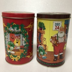 m&m,s缶2個セットの画像