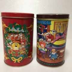 m&m,s缶2個セット
