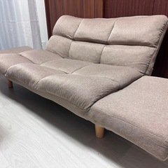 【値下げしました】2人掛けソファーベッド
の画像